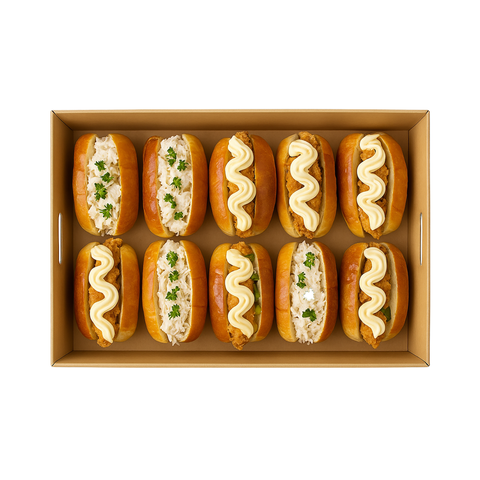 Mini Brioche Roll - Platter Box