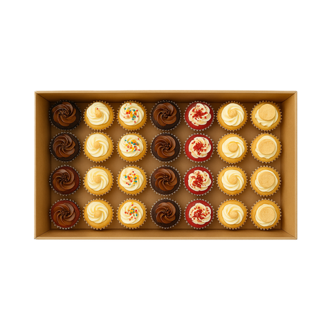Mini Cupcakes - Platter Box