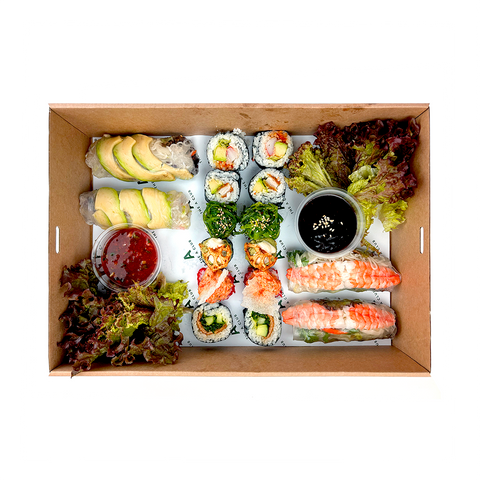 Sushi Roll & Rice Paper - Platter Box