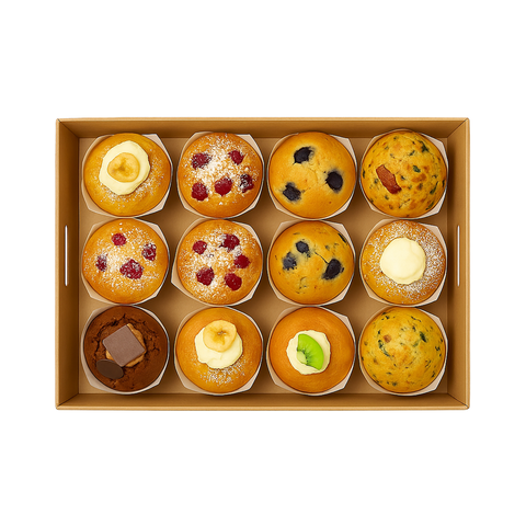Canadian Style Muffin - Platter Box